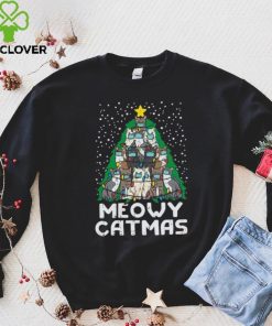Meowy Catmas Christmas Tree Cats Mask Xmas Quarantine Gift T Shirt 3 Meowy Catmas Christmas Tree Cats Mask Xmas Quarantine Gift T Shirt