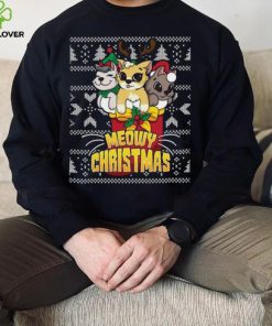 Meowy Catmas Holiday Merry Christmas Ugly Shirt
