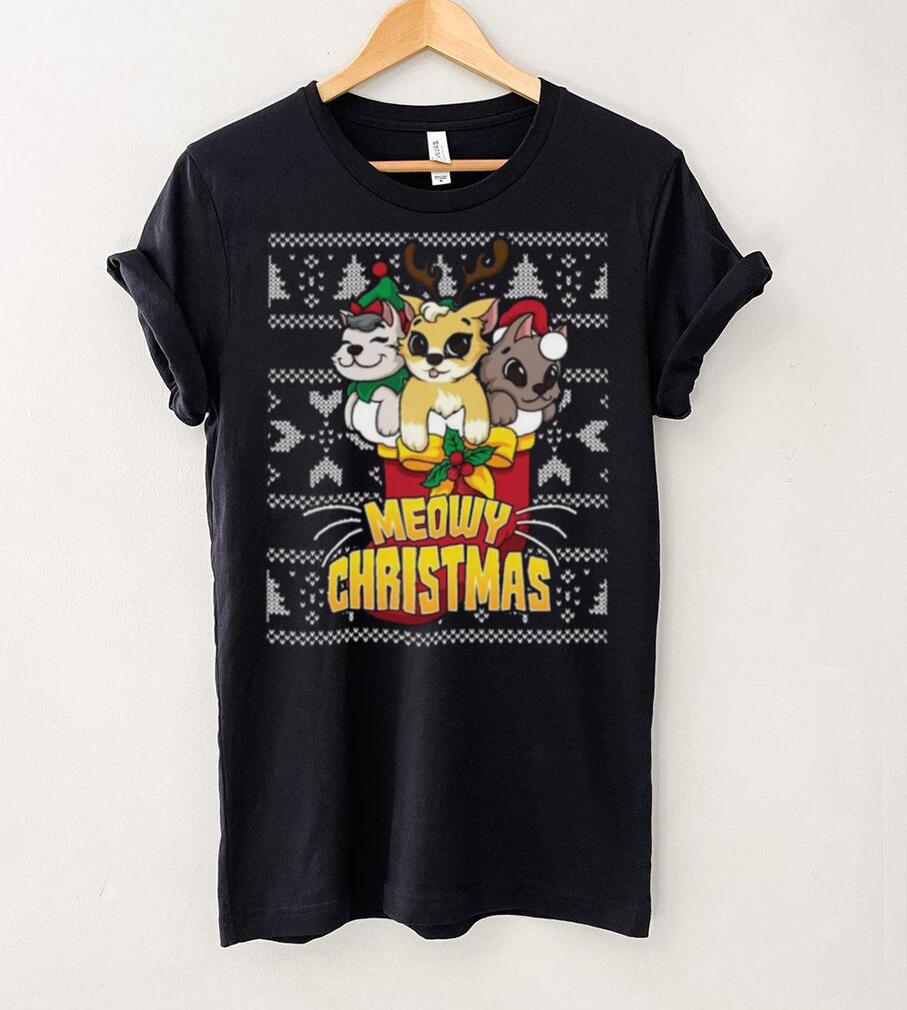 Meowy Catmas Holiday Merry Christmas Ugly Shirt Meowy Catmas Holiday Merry Christmas Ugly Shirt