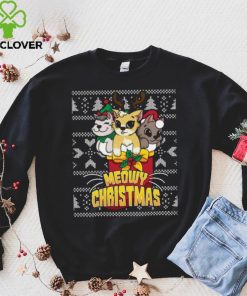 Meowy Catmas Holiday Merry Christmas Ugly Shirt
