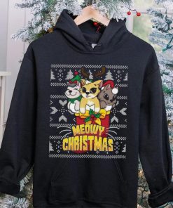Meowy Catmas Holiday Merry Christmas Ugly Shirt