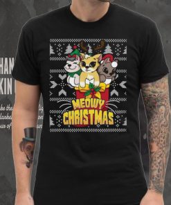 Meowy Catmas Holiday Merry Christmas Ugly Shirt