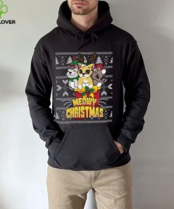 Meowy Catmas Holiday Merry Christmas Ugly Shirt