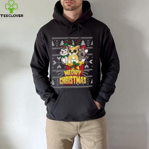 Meowy Catmas Holiday Merry Christmas Ugly Shirt