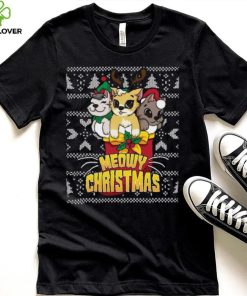 Meowy Catmas Holiday Merry Christmas Ugly Shirt
