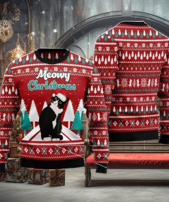 Meowy Christmas Men And Women Christmas Gift 3D Ugly Christmas Sweater