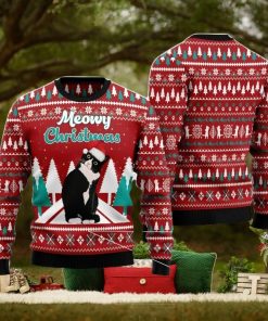 Meowy Christmas Men And Women Christmas Gift 3D Ugly Christmas Sweater