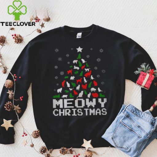 Meowy Christmas Shirt