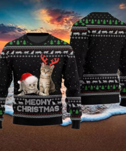 Meowy Christmas Ugly Sweater