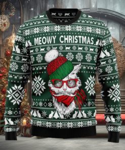 Meowy Tacky Outfit Ugly Christmas Sweater Thankgiving Gift Men Women