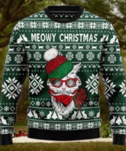 Meowy Ugly Sweater Best Gift For Christmas