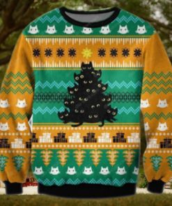 Meowy Ugly Sweater Gift For Christmas
