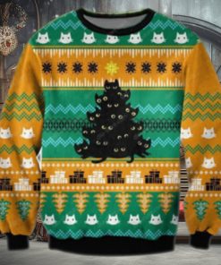 Meowy Ugly Sweater Gift For Christmas
