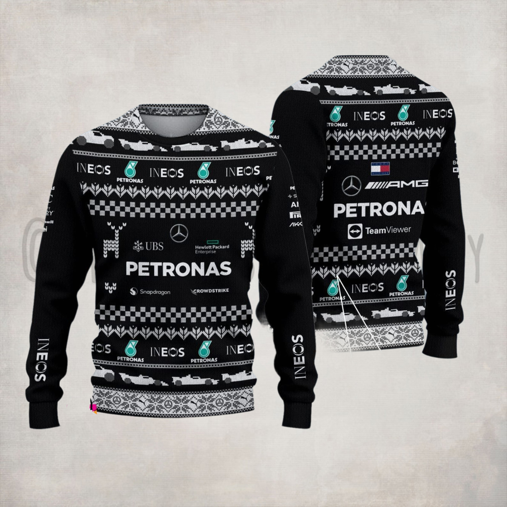 Mercedes AMG PETRONAS F1 Team PURS1544 ugly sweater Mercedes AMG PETRONAS F1 Team PURS1544 ugly sweater