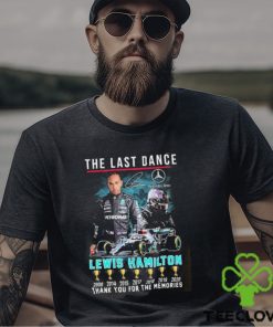 Mercedes Benz The Last Dance Lewis Hamilton Thank You For The Memories Signature Mug Custom Name Shirt