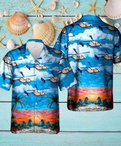 Mercy Flight Eurocopter Kawasaki BK 117A 4 Hawaiian Shirt Men And Women Gift Floral Beach