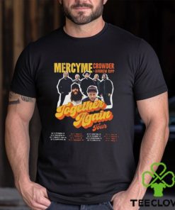 Mercyme Together Again Tour 2023 With Crowder Music And Andrew Ripp Unisex Sweatshirt, Mercyme 2023 Concert Dates Shirt, Together Again Mercyme Concert 2023 Ticketmaster Merch Shirt
