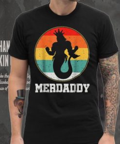 Merdaddy Security Merman Mermaid Daddy Fish Father’s Day Long Sleeve T shirt