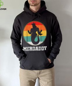 Merdaddy Security Merman Mermaid Daddy Fish Father’s Day Long Sleeve T shirt