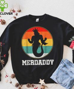 Merdaddy Security Merman Mermaid Daddy Fish Father’s Day Long Sleeve T shirt