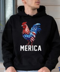 Merica Chicken USA Flag Independence Day Chicken Classic T Shirt 1 Merica Chicken USA Flag Independence Day Chicken Classic T Shirt