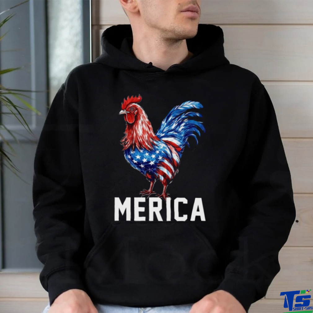 Merica Chicken USA Flag   Independence Day Chicken Classic T Shirt Merica Chicken USA Flag   Independence Day Chicken Classic T Shirt