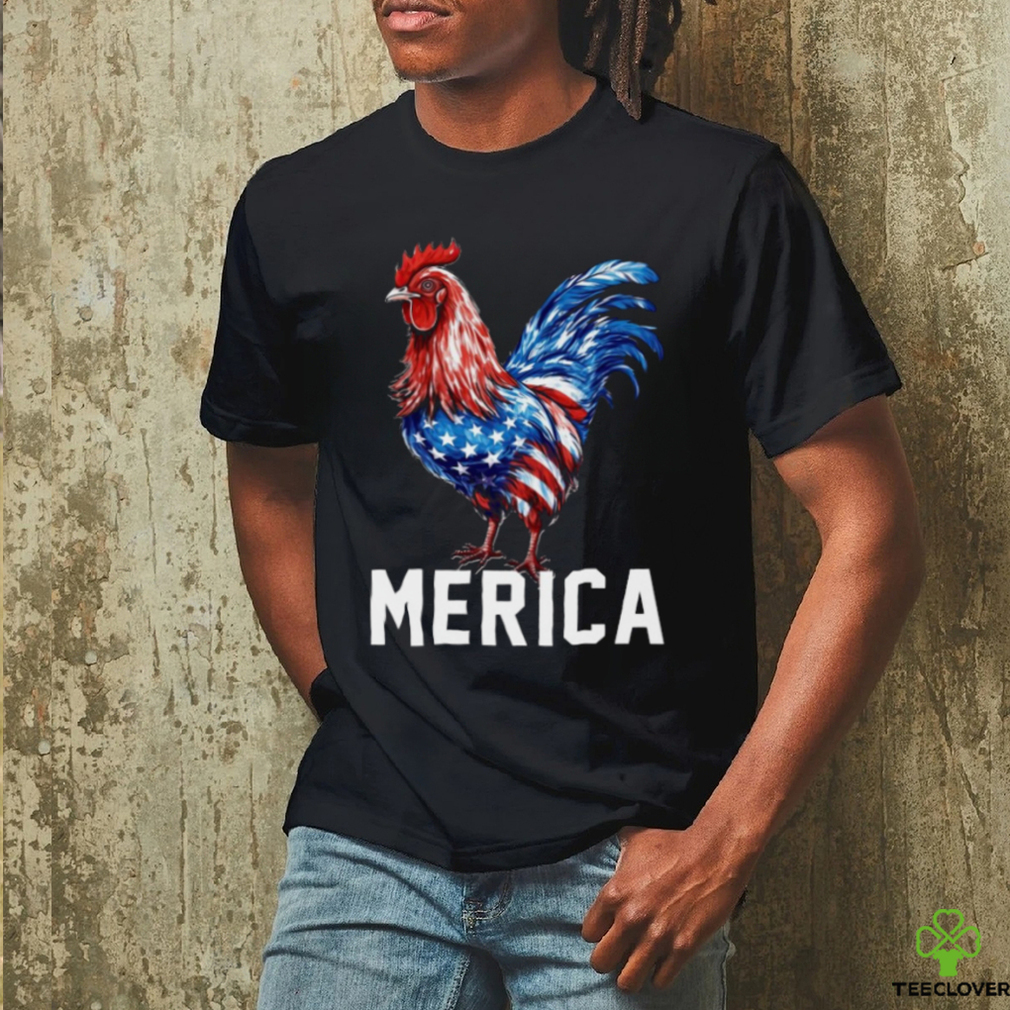 Merica Chicken USA Flag   Independence Day Chicken Classic T Shirt Merica Chicken USA Flag   Independence Day Chicken Classic T Shirt