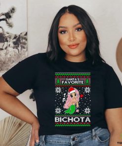 Mermaid Santa’s favorite bichota Ugly Christmas shirt