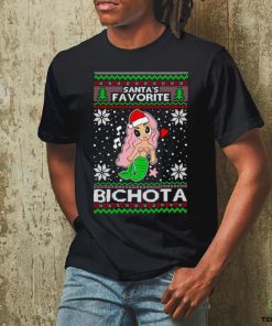 Mermaid Santa’s favorite bichota Ugly Christmas hoodie, sweater, longsleeve, shirt v-neck, t-shirt