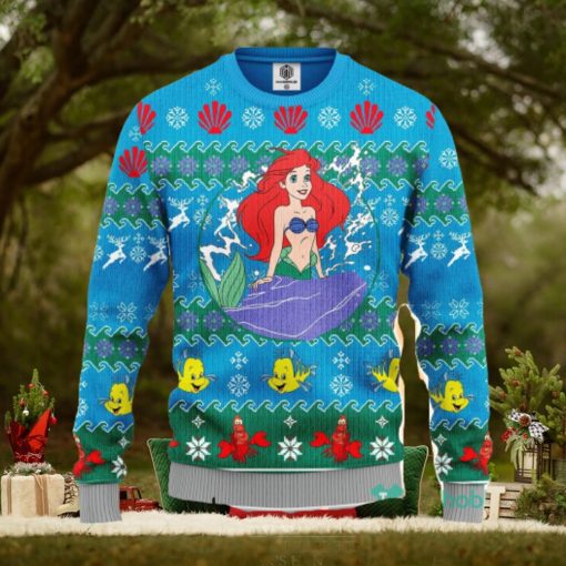 Mermaid Ugly Christmas Sweater Amazing Gift Men And Women Christmas Gift