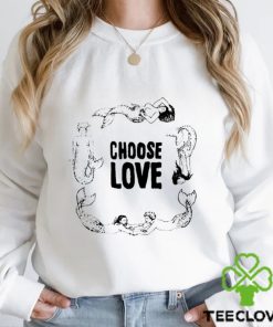 Mermaid choose love Amybeth choose love art shirt 2 Mermaid choose love Amybeth choose love art shirt