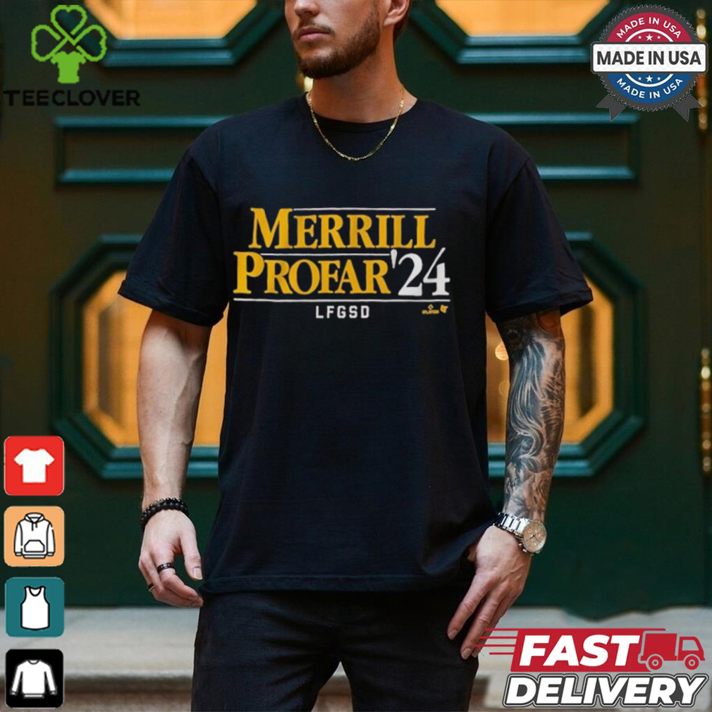 Merrill Profar ’24 LFGSD T shirts Merrill Profar ’24 LFGSD T shirts