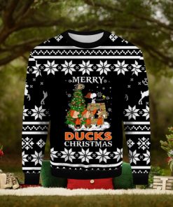 Merry Anaheim Ducks Christmas Snoopy Ugly Sweater
