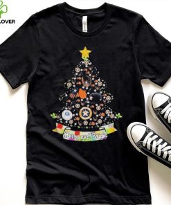 Merry And Bright Los Houston Astros MLB Christmas Tree 2022 Shirt