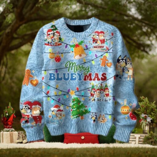 Merry Blueymas x Friends Christmas Ugly Sweater