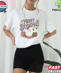 Merry Bookmas Everyone Christmas Santa T shirts