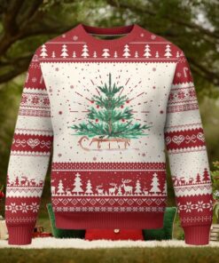 Merry & Bright Christmas Sleigh Ugly Christmas Sweater