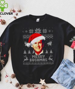 Merry Bushmas Funny Christmas George W Bush shirt