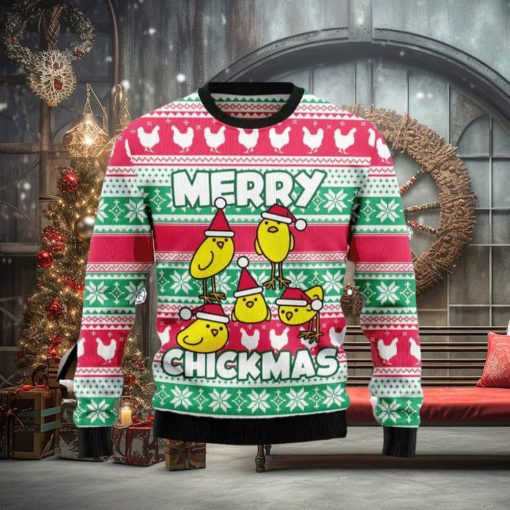 Merry Chickmas – Ugly Christmas Sweater