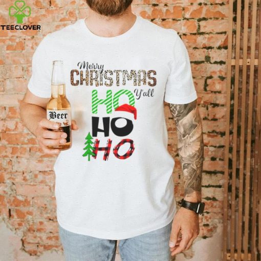 Merry Chrismas Y’all Hohoho shirt