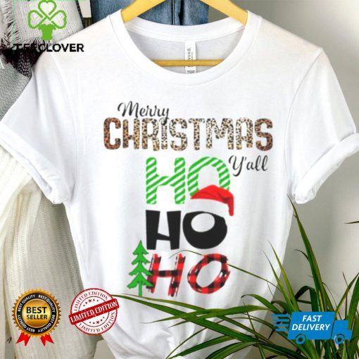 Merry Chrismas Y’all Hohoho shirt