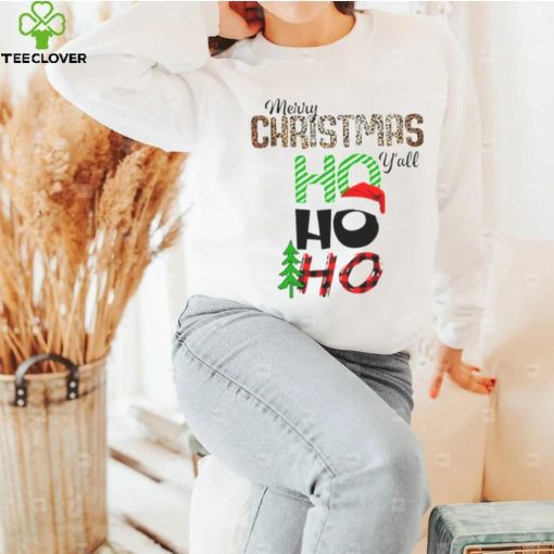 Merry Chrismas Y’all Hohoho shirt