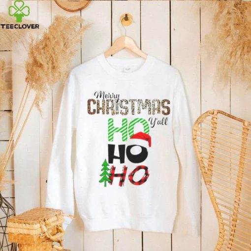 Merry Chrismas Y’all Hohoho shirt