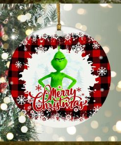 Merry Christmas 2023 Grinch Ornaments