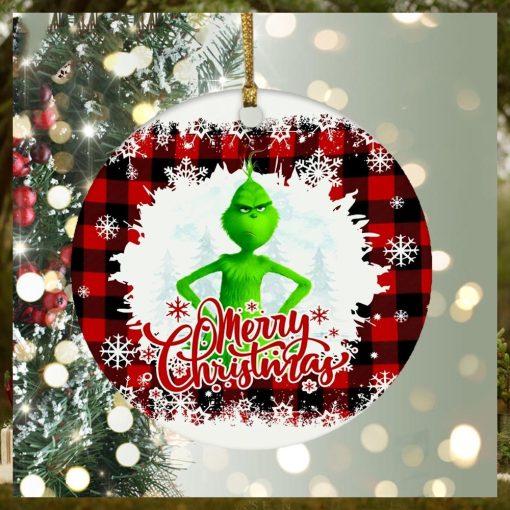 Merry Christmas 2023 Grinch Ornaments