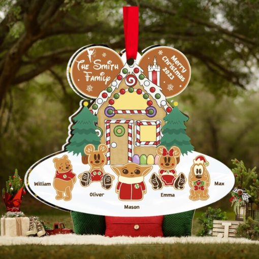 Merry Christmas 2023 Personalized Acrylic Ornament Christmas Gift