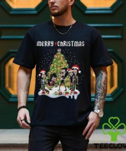 Merry Christmas ACDC Rock Band T Shirt