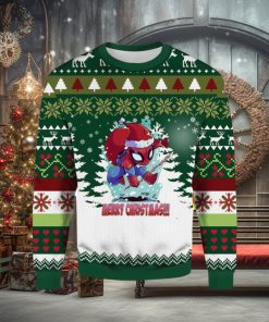 Merry Christmas And Happy Holidays Spider Man Ugly Sweater