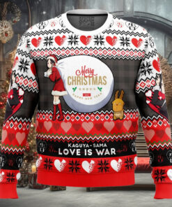 Merry Christmas And Happy New Year Kaguya Sama Love Is War Ugly Christmas Sweater