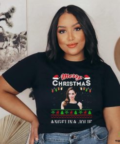 Merry Christmas Angelina Jolie Christmas Shirt